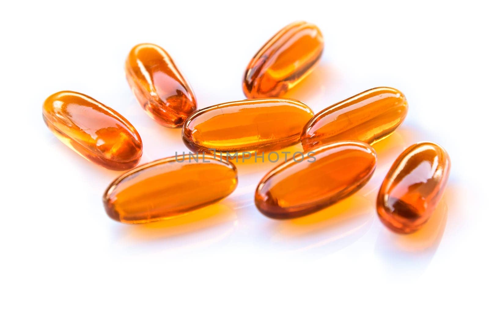 Lecithin gel vitamin supplement capsules