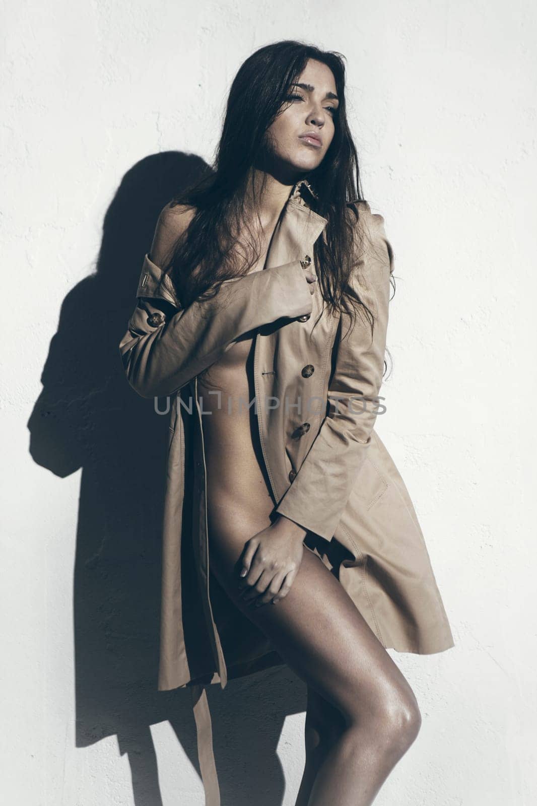 image of fashion woman wearing cool designer clothing