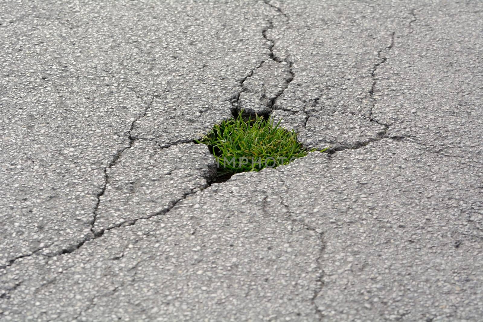 Road surface in need of refurbishment