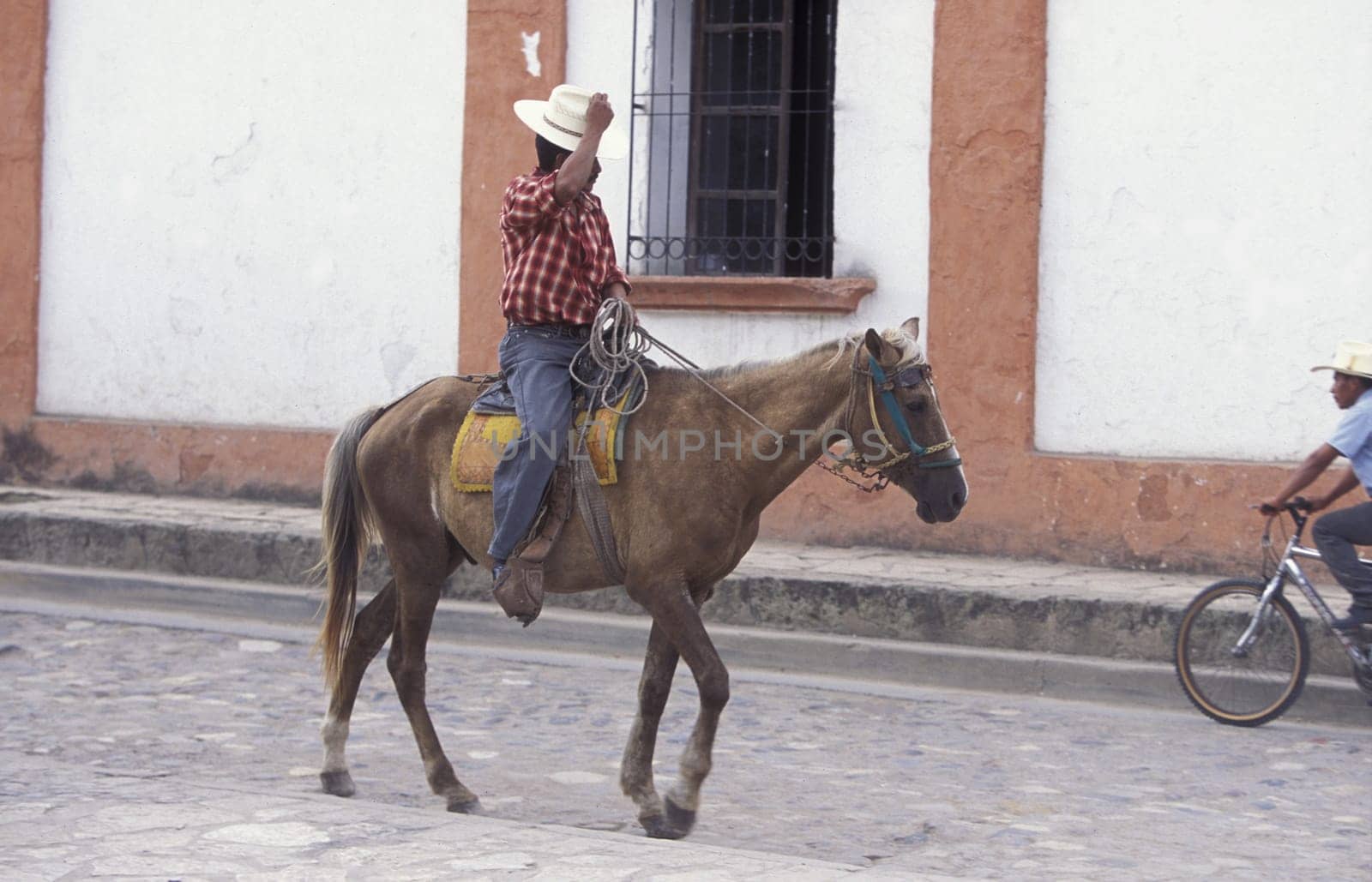 the old town of the city Copan in Honduras in Central America