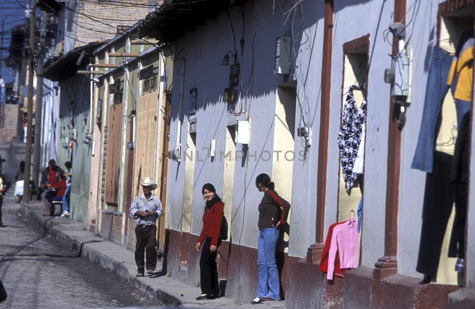 the Village of Santa Rosa de Copan in Honduras in Central America