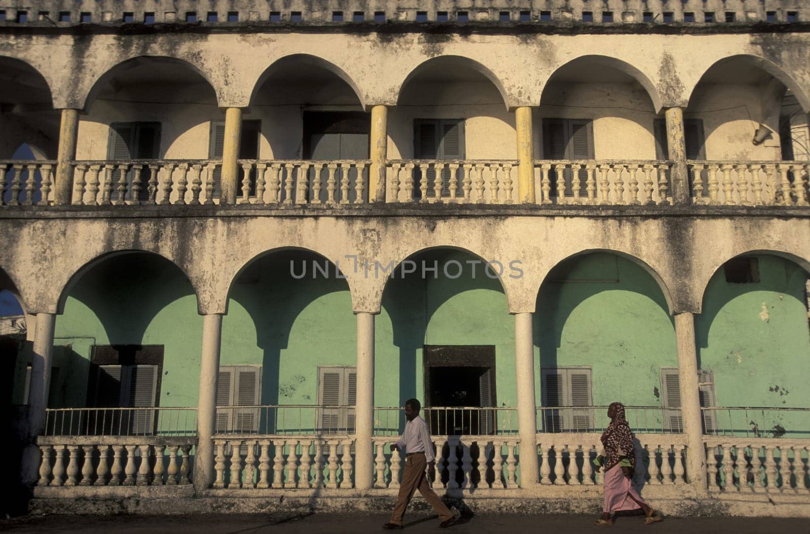 the mosque in the city of Moroni in the Island of  Comoros in the Indian Ocean in Africa