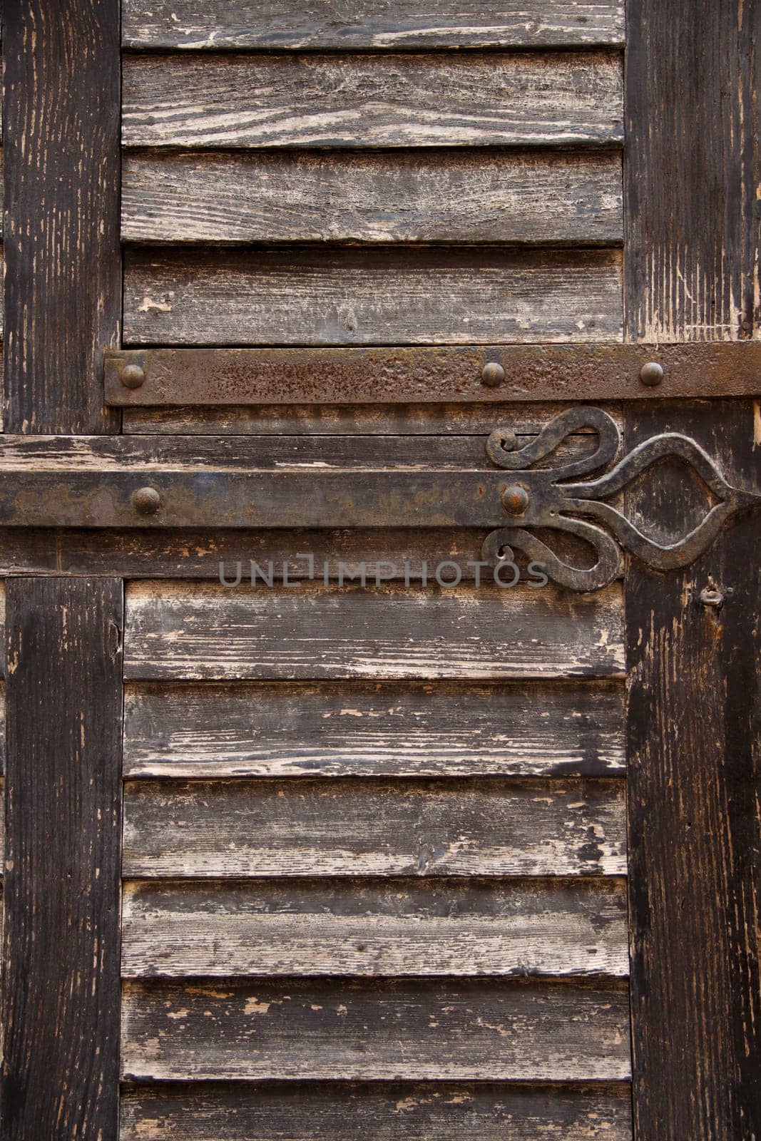 Part of an old a wooden door background