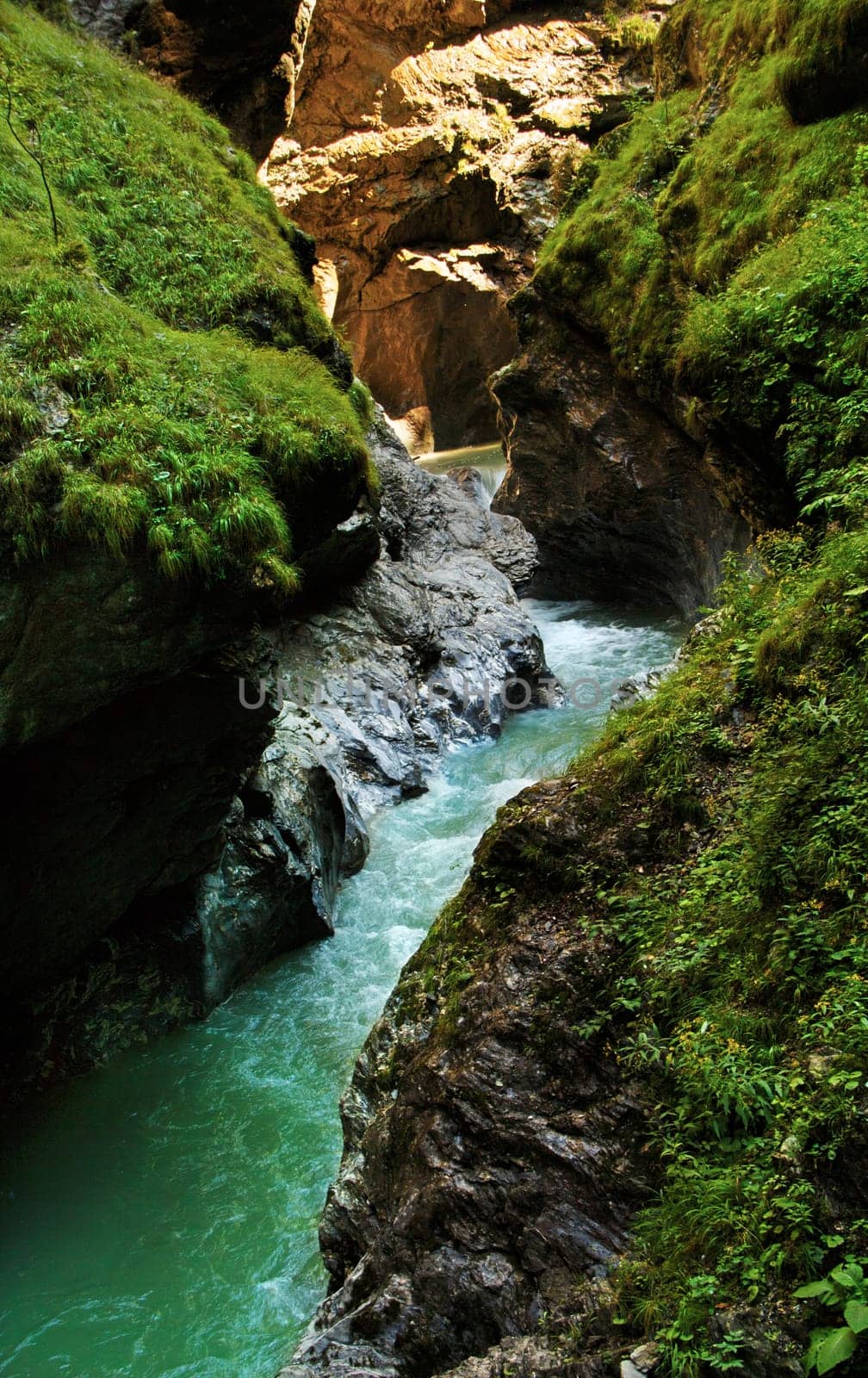 Liechensteinklamm (Liechtenstein Gorge) in Austria, St. Johann im Pongau