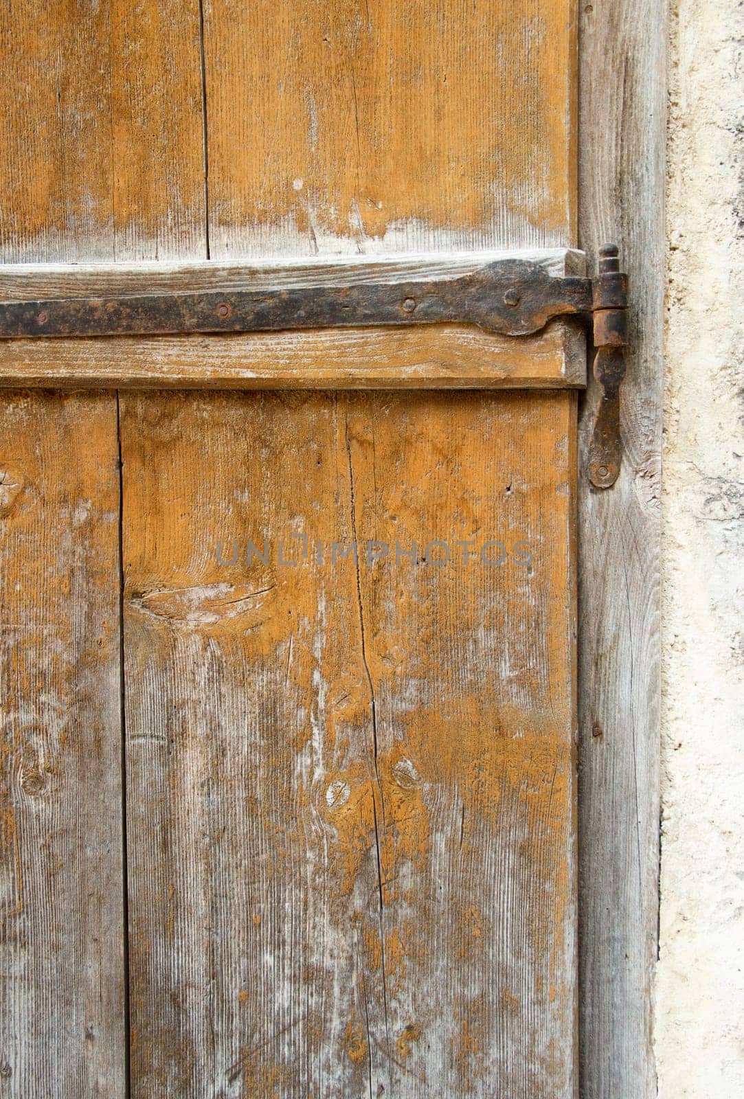 Part of an old a wooden door background