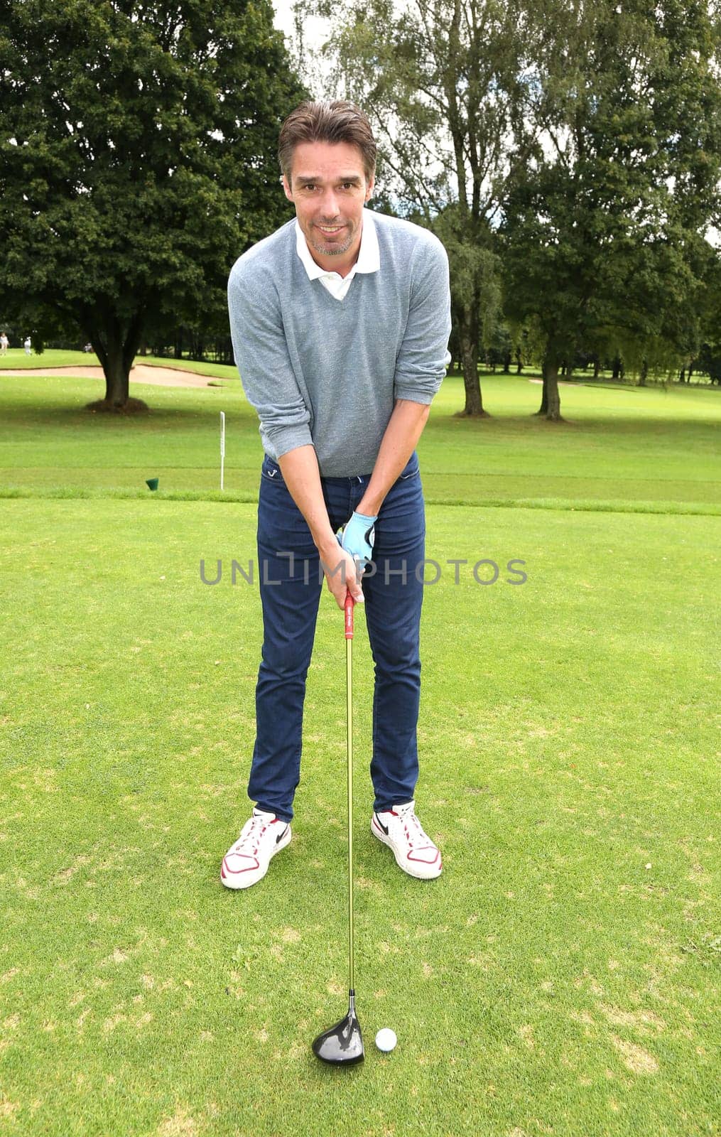 Michael Stich ,. Fischereihhafen Golf Trophy Cup 2016 Charity golfing on Wendlohe for the benefit of the Uwe_Seeler Foundation in Hamburg on 05.09.2016