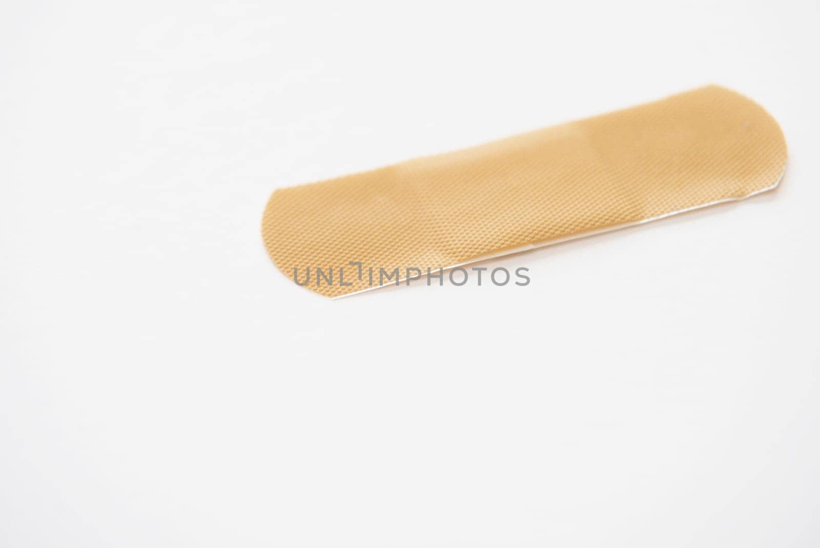 adhesive plaster isolated on white background