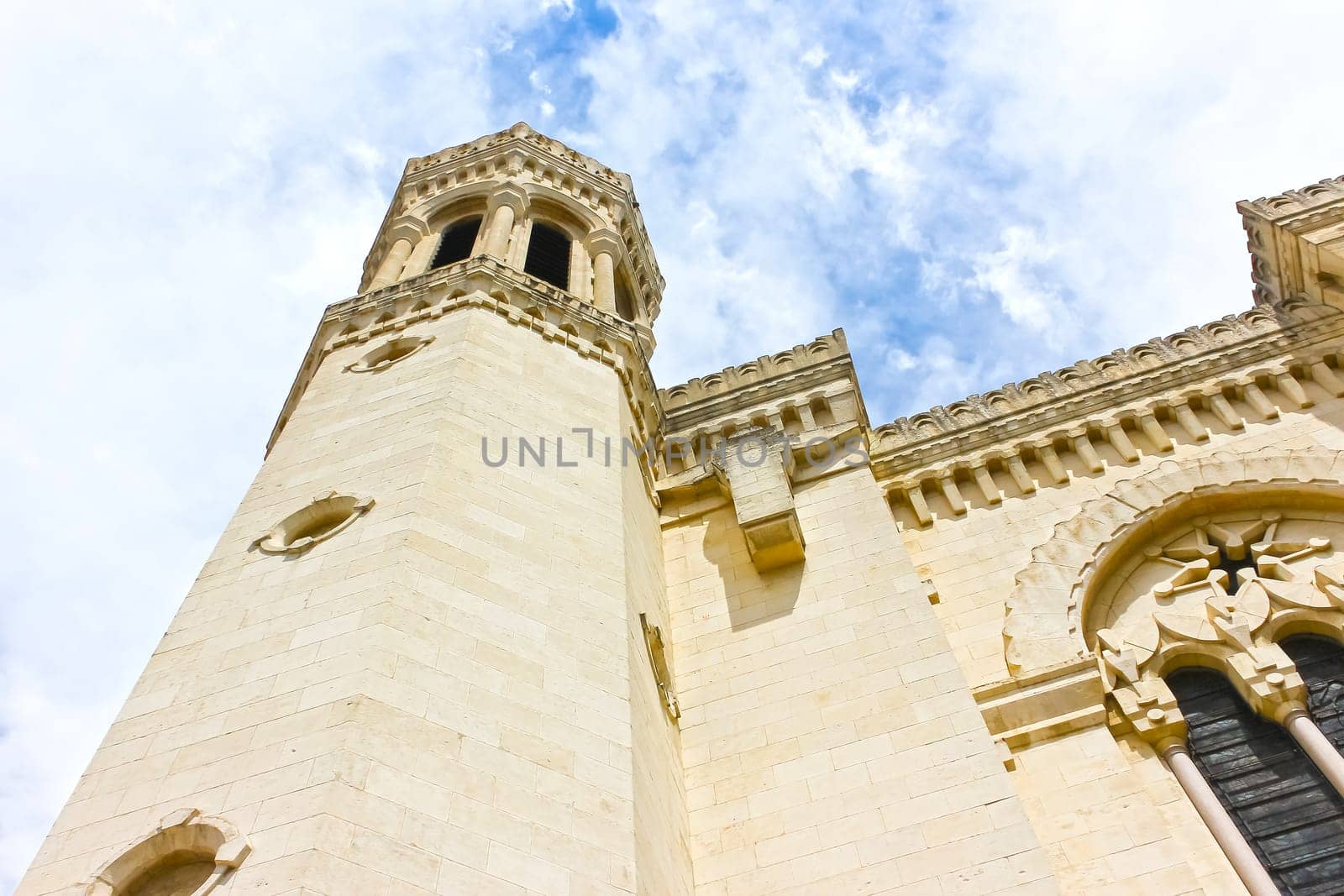 Notre Dame de Fourviers. Lyon - France - Europe