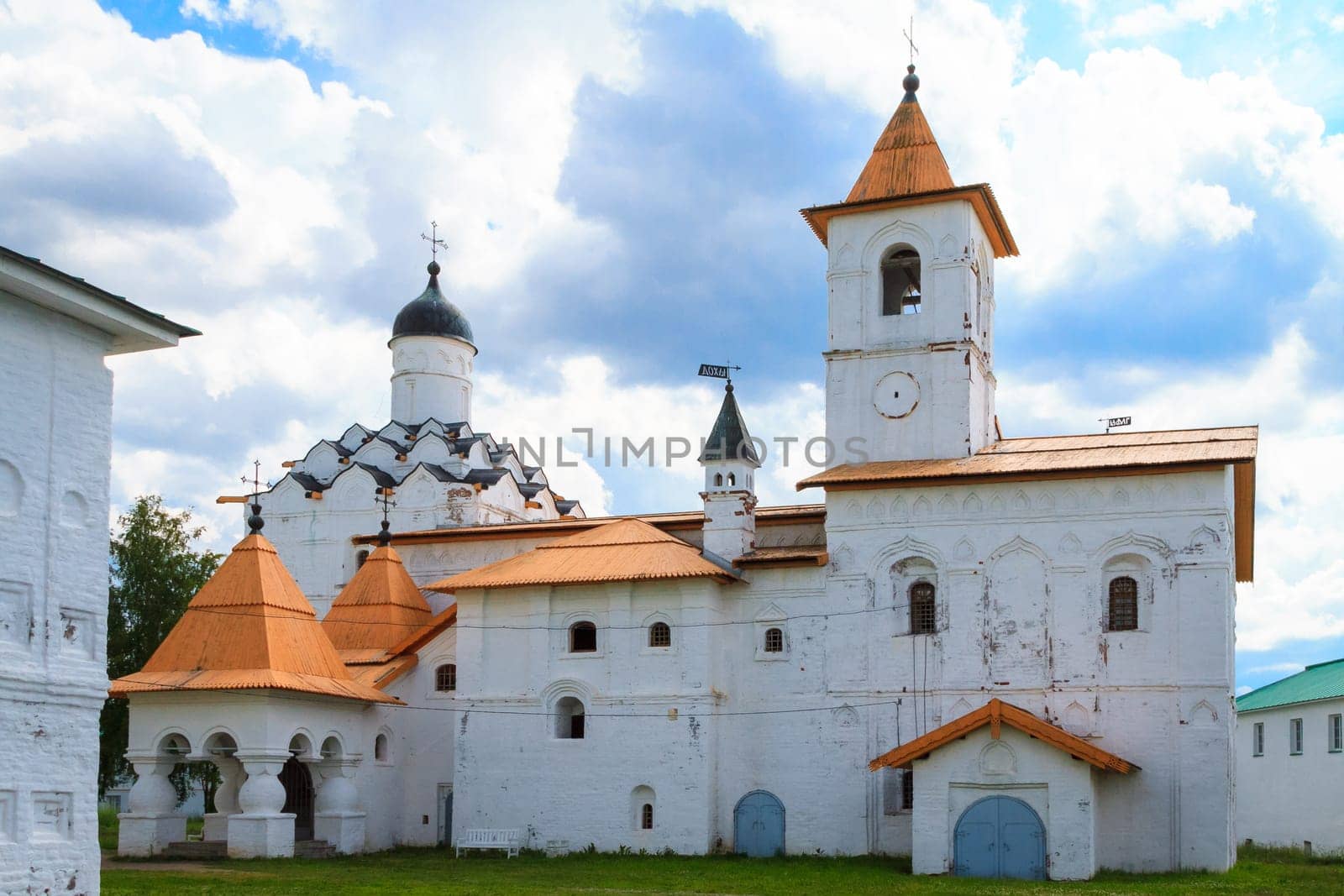 The old church in Svirsky Monastery,Staraya Sloboda,St. Petersburg ,Russia.