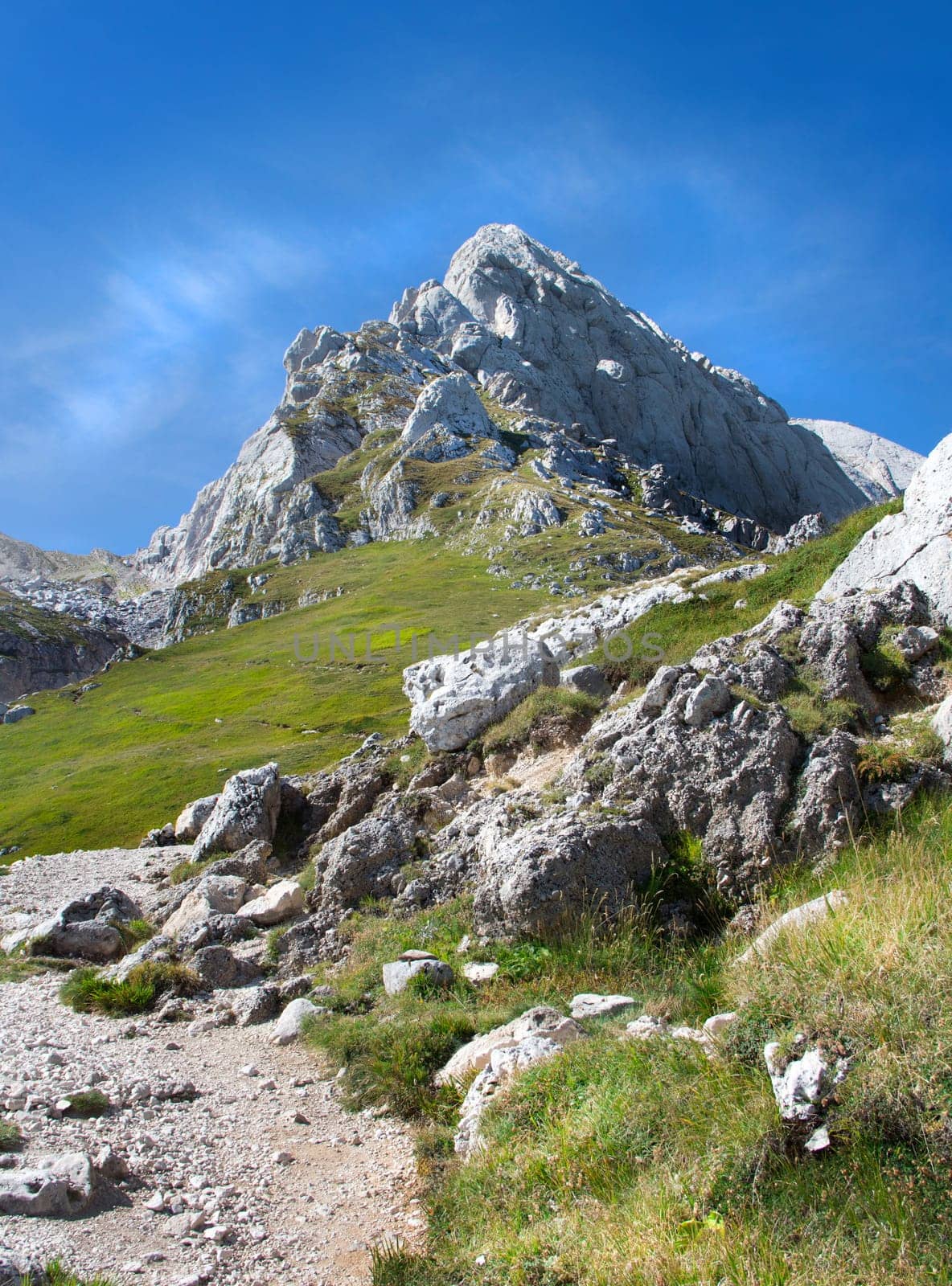 Gran Sasso, a mountain located in the Abruzzo region of central Italy