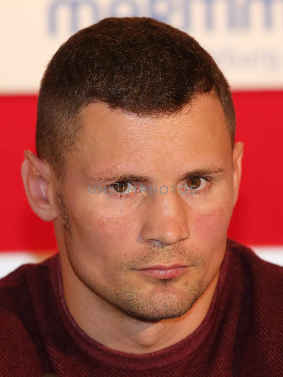 Press conference for the European Championship fight on 12.11.2016 in the GETEC-Arena Magdeburg