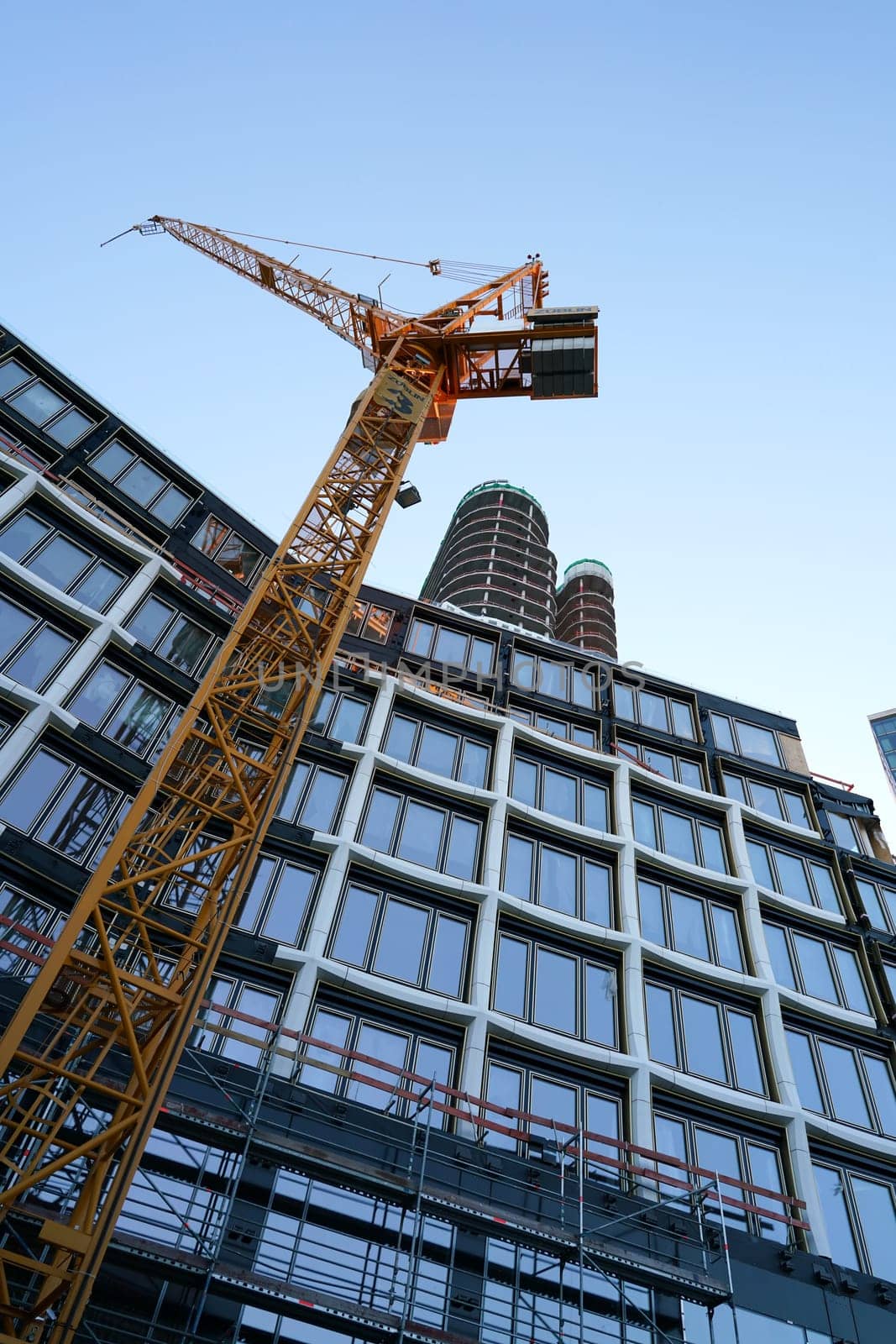 Construction site of the Upper West in Berlin