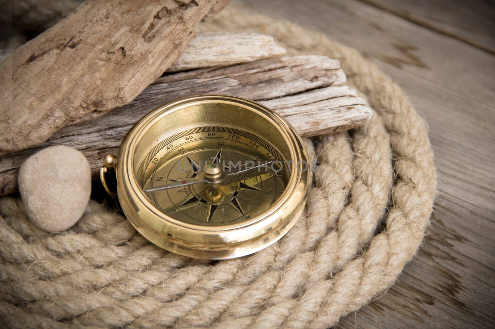 Exploring background with compass