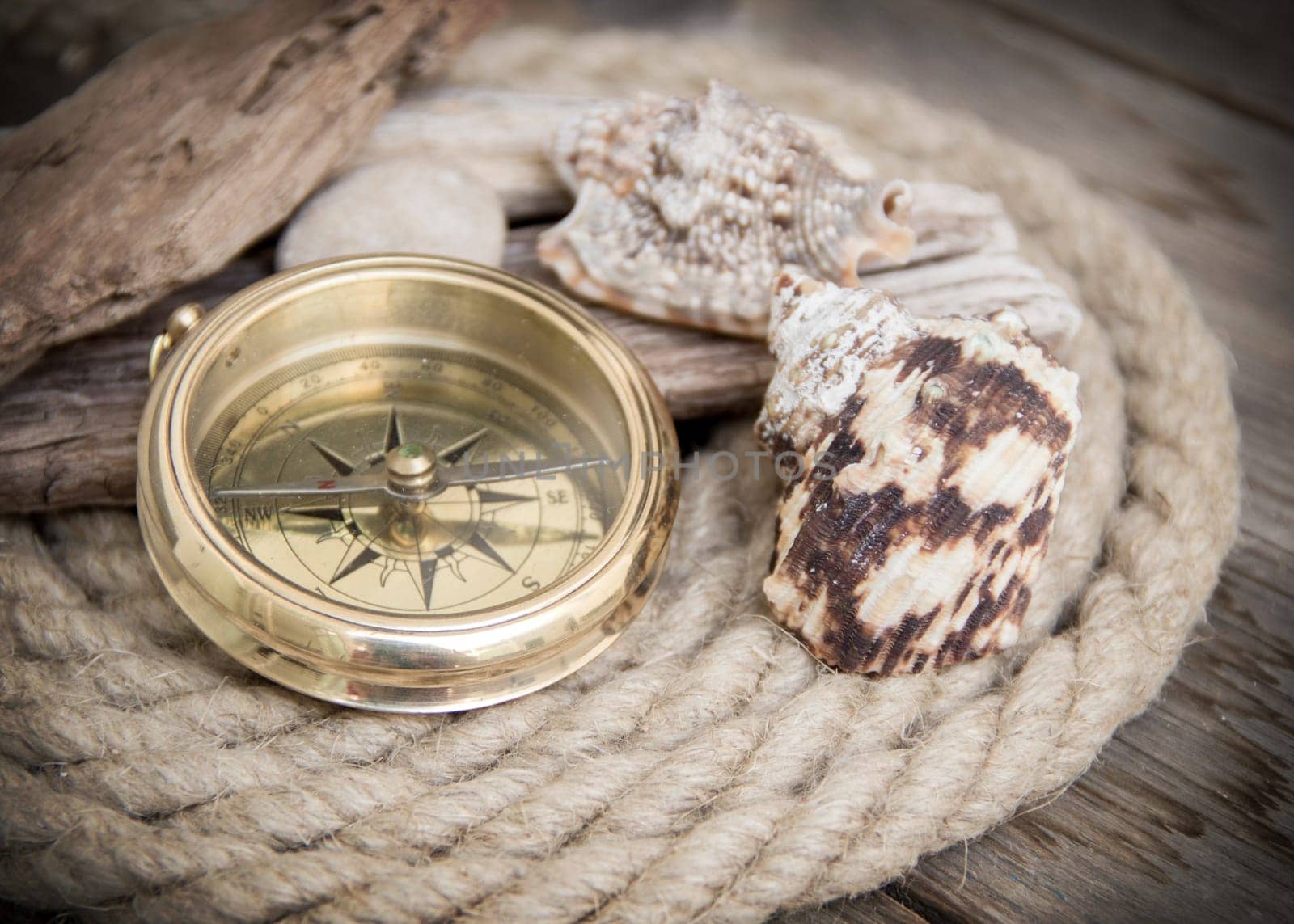 Exploring background with compass