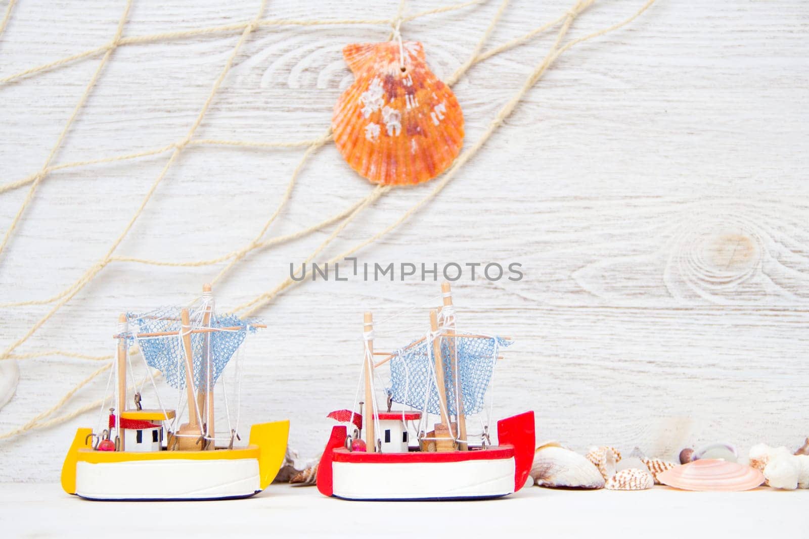 Sea life shabby background