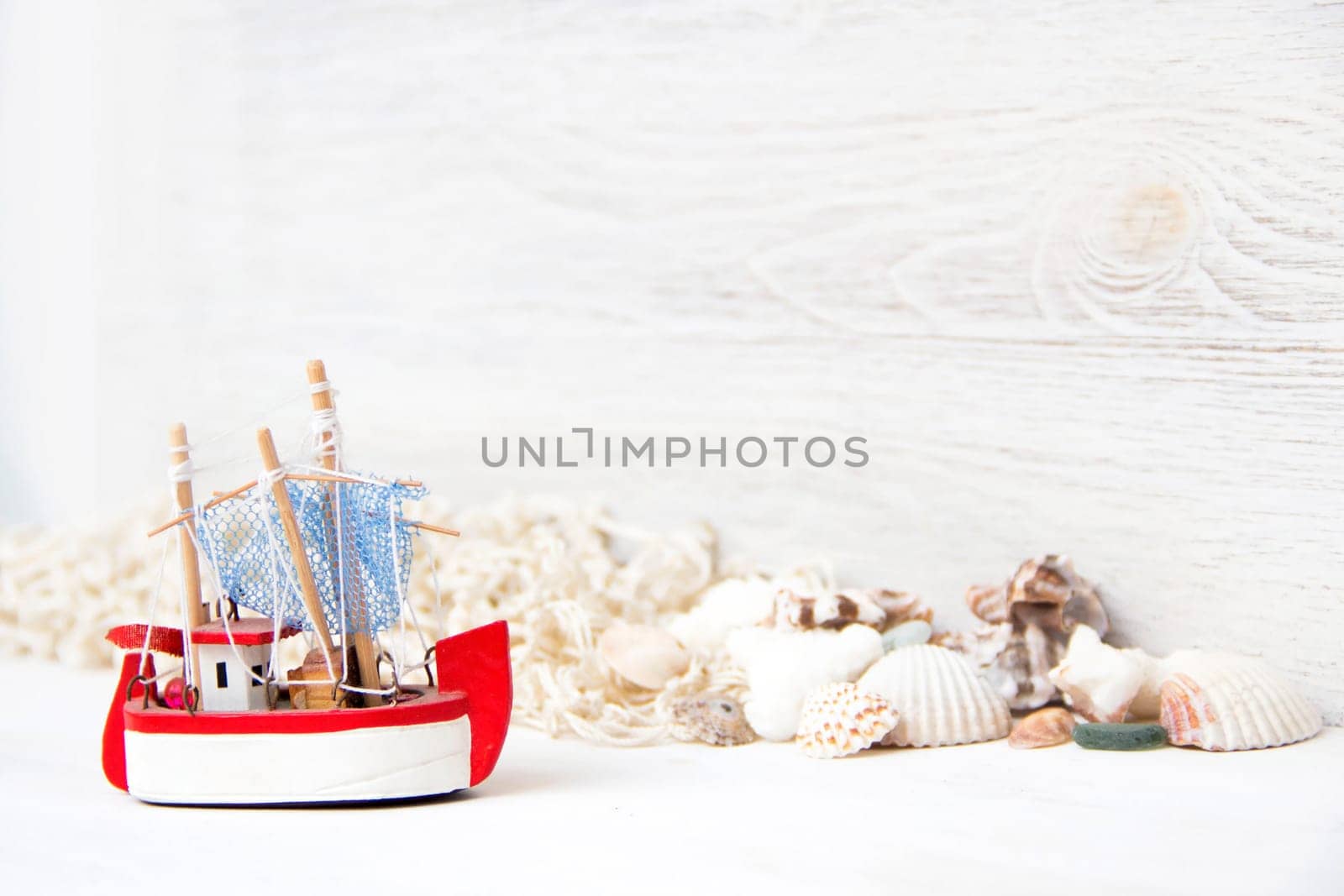 Sea life shabby background