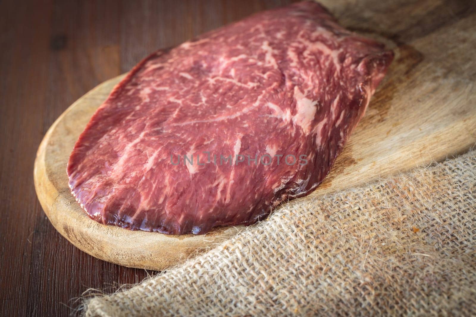 The high quality Wagyu meat from Japan