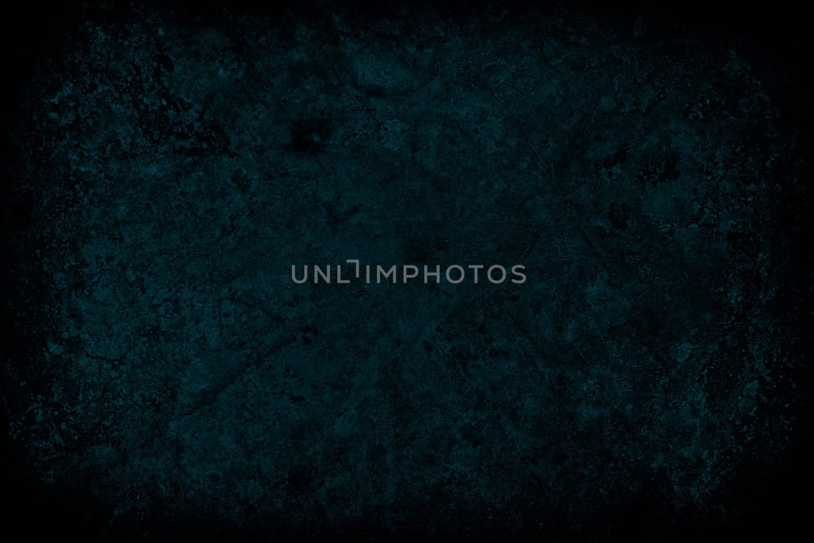 dark blue scratched grunge wall background or texture