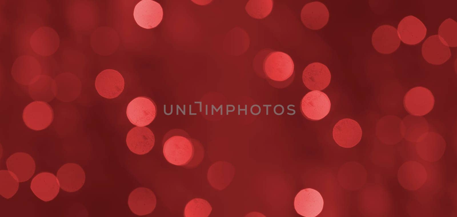 red light bokeh background or texture