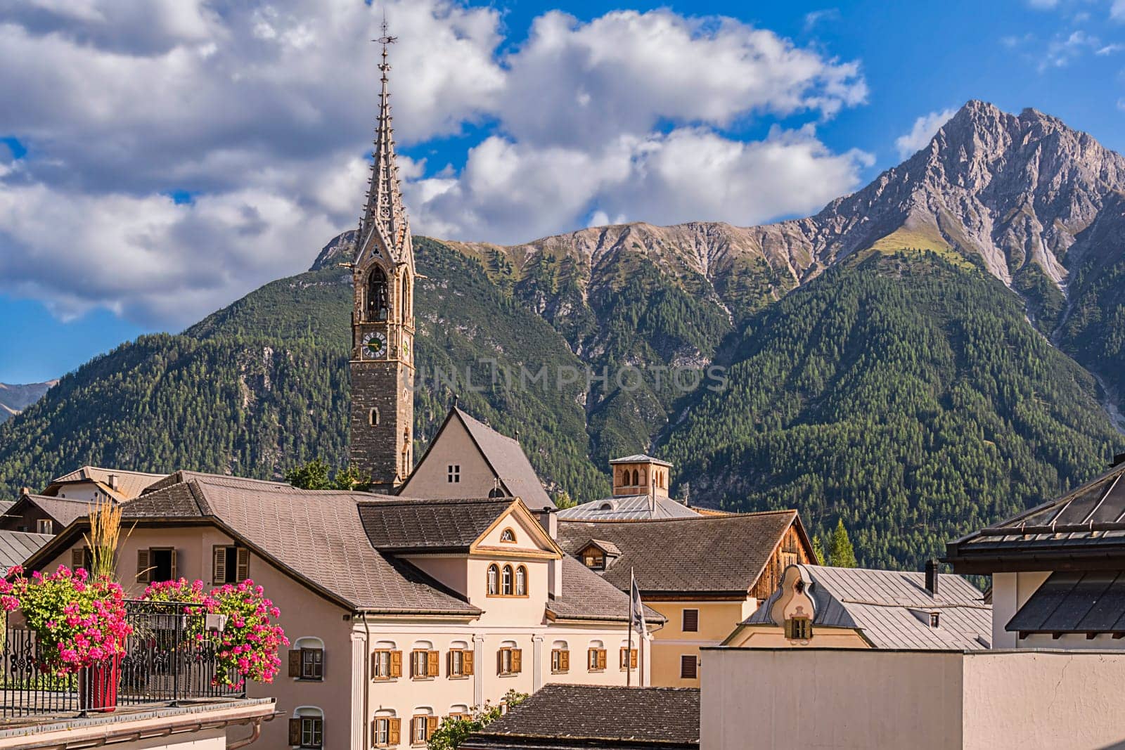 the church tower of Sent