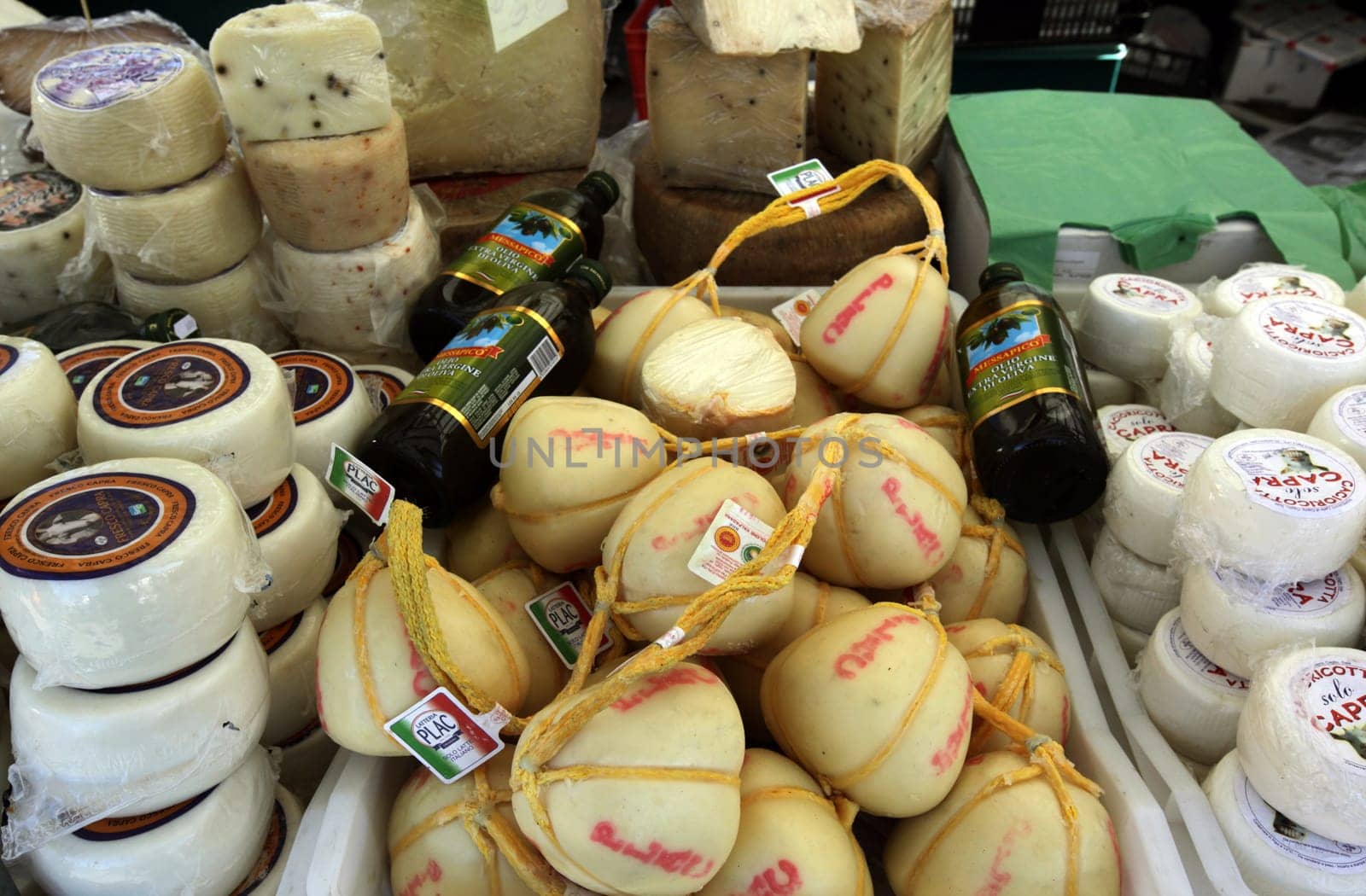 the market at the traditional cow Market in the Farmer Village of Armeno near the Fishingvillage of Orta on the Lake Orta in the Lombardia  in north Italy.