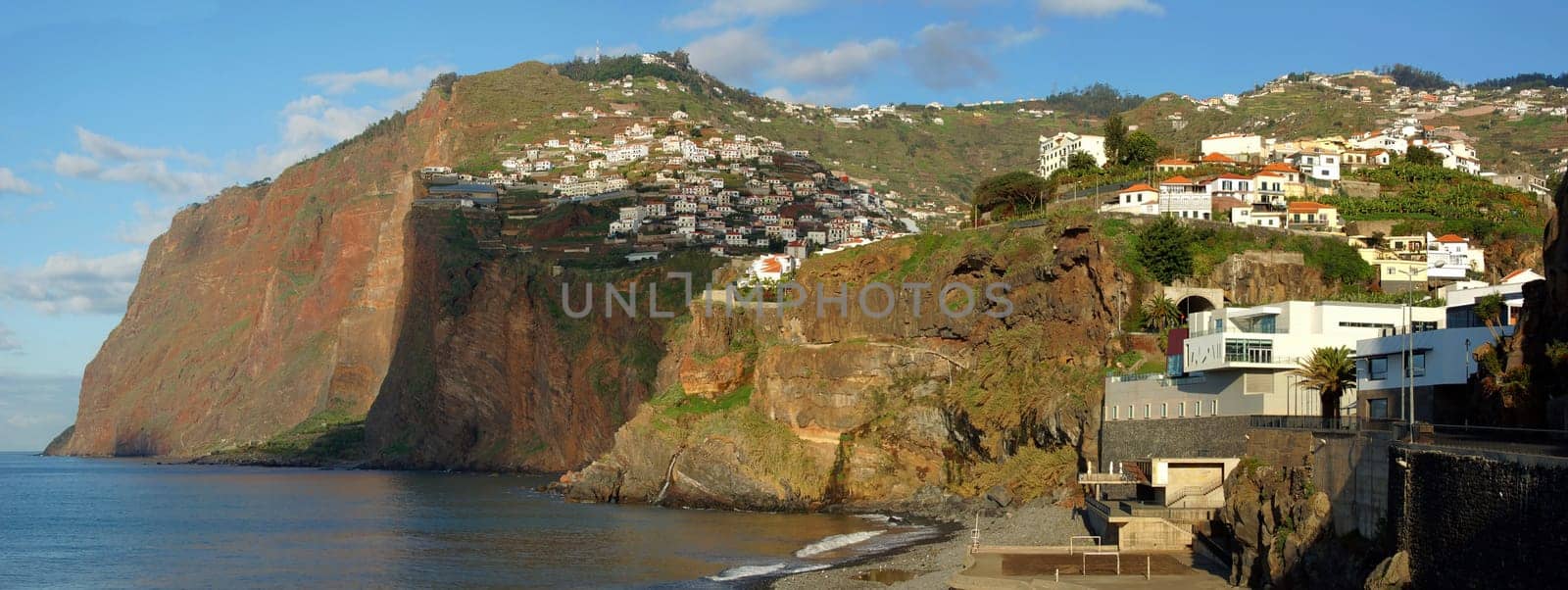 On the Cbo Girao there is an observation deck on one of the highest Steep coasts of Europe