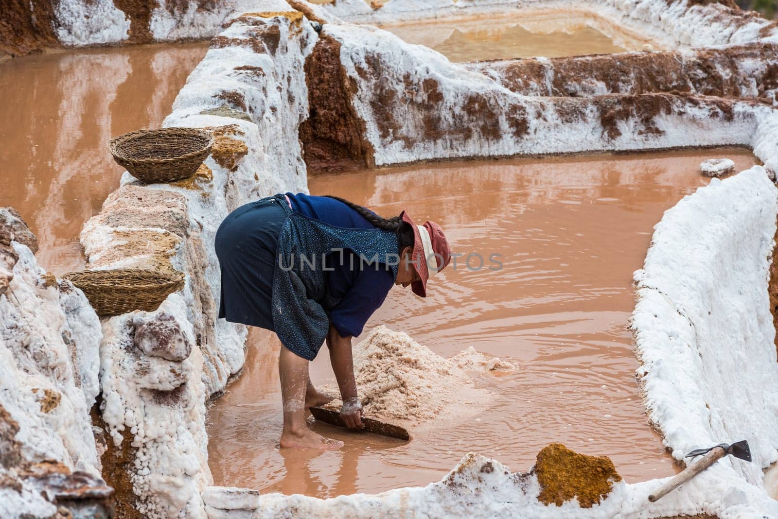 Maras, Peru - July 23, 2013