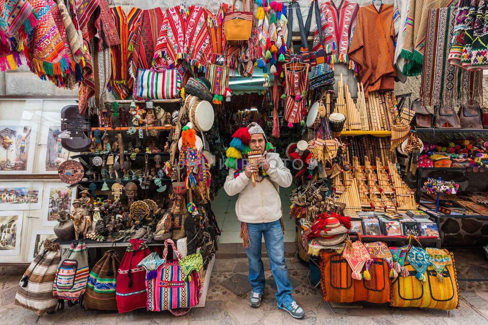 Pisac, Peru - July 14, 2013