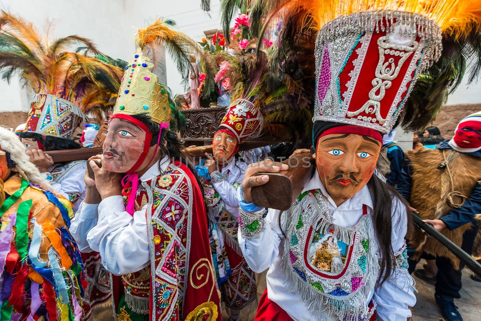 Pisac, Peru - July 16, 2013