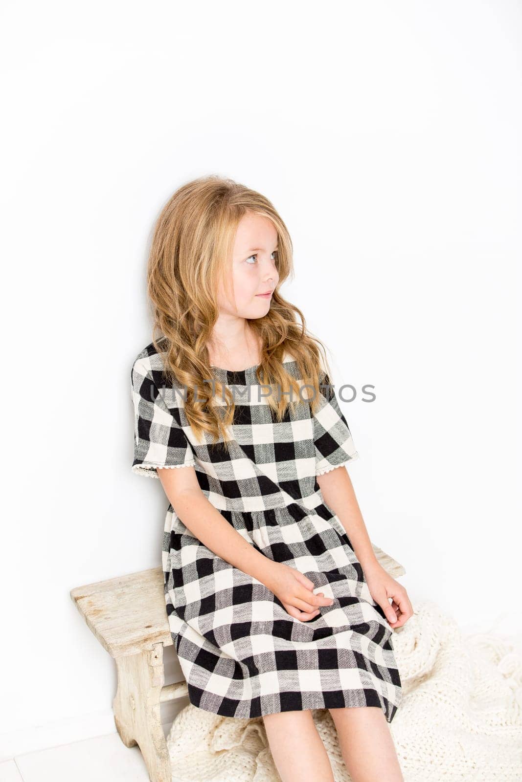 beautiful fashionable young girl