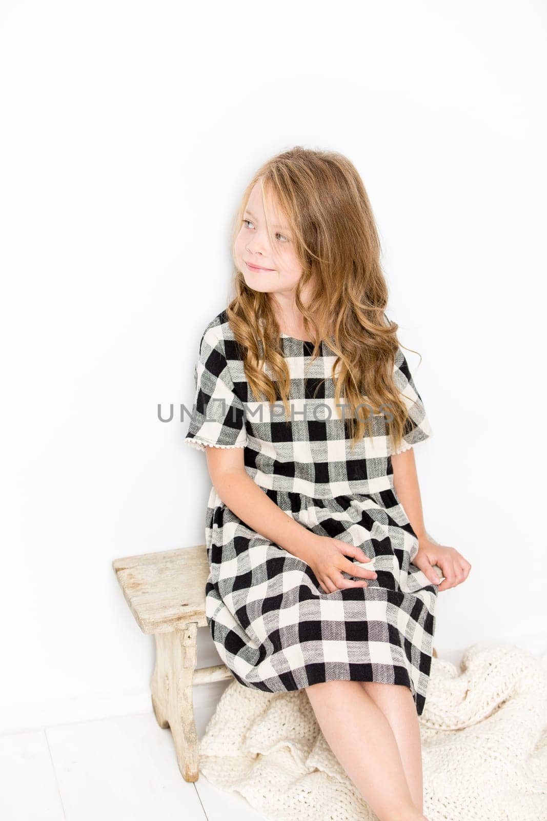 beautiful fashionable young girl