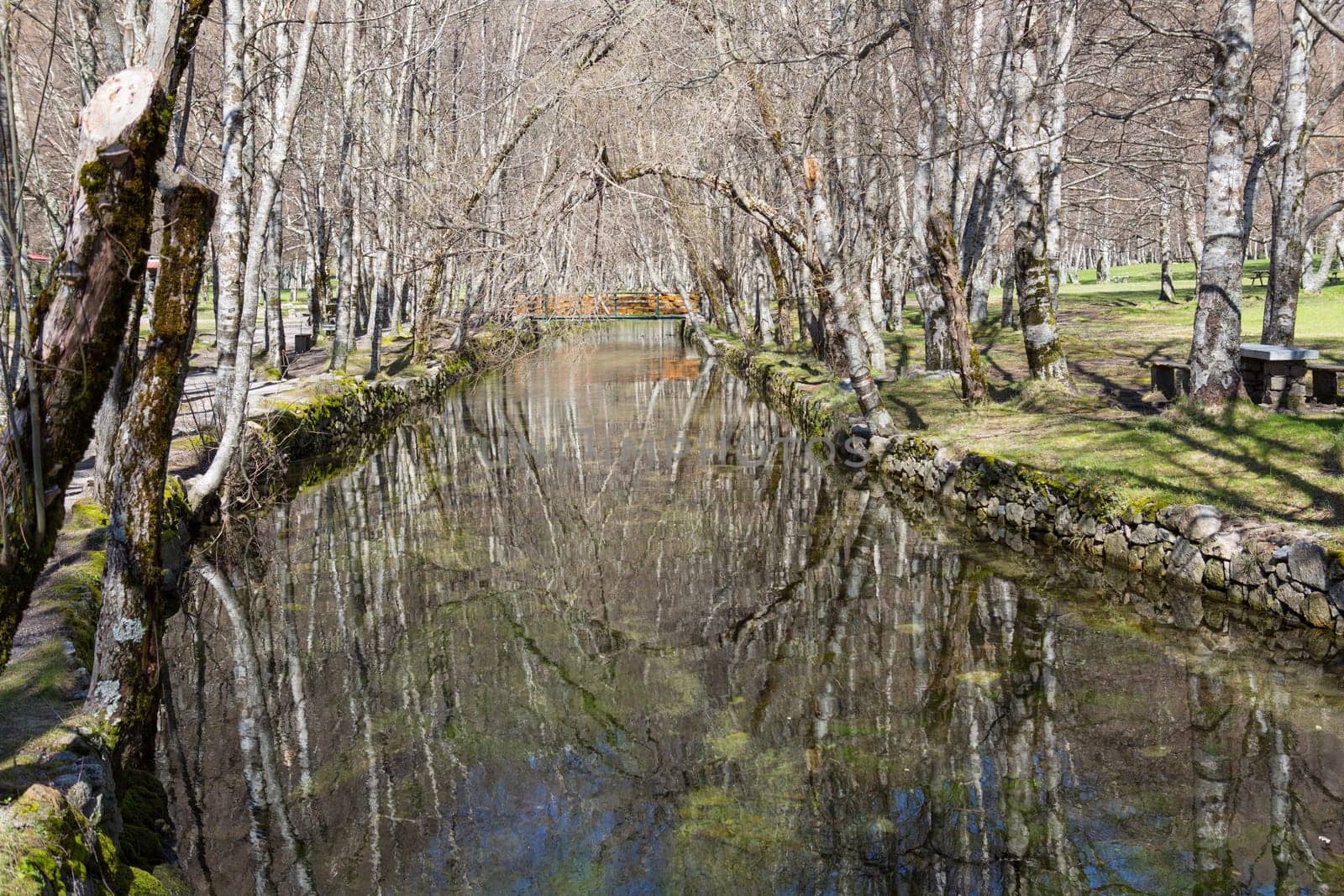 Covao d'ametade in the Serra da Estrela Natural Park. Portugal