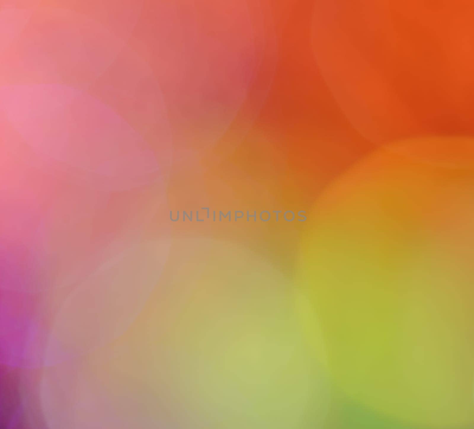 Colorful bokeh abstract background of de-focused Christmas lights