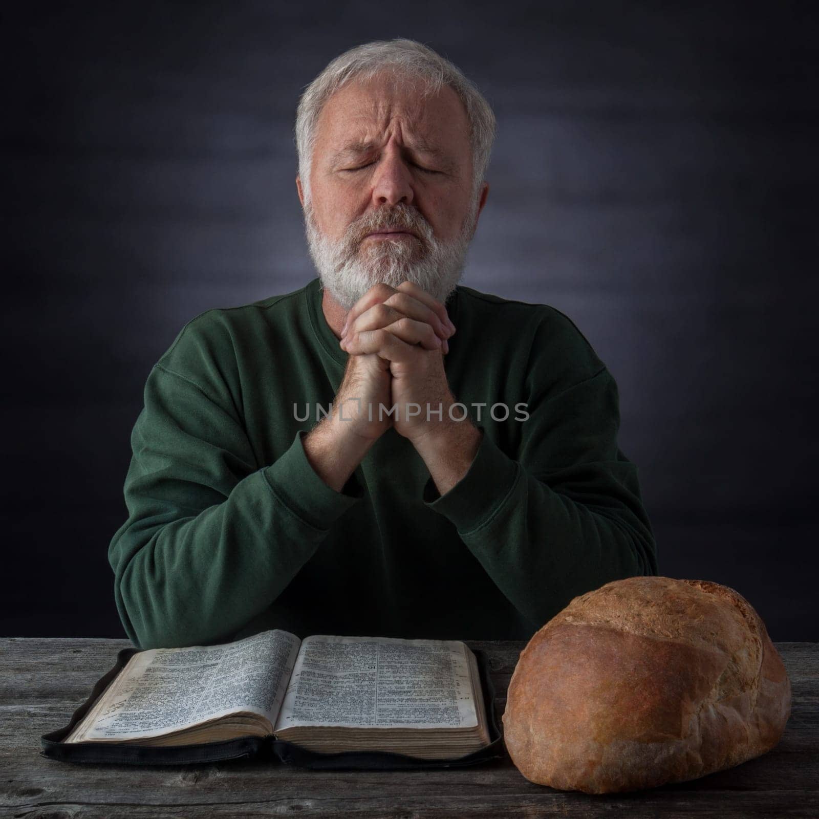 Gratitude and thanksgiving prayer for the bread of life and the daily bread. Mat.4.4 It is written, Man shall not live by bread alone, but by every word that proceedeth out of the mouth of God.