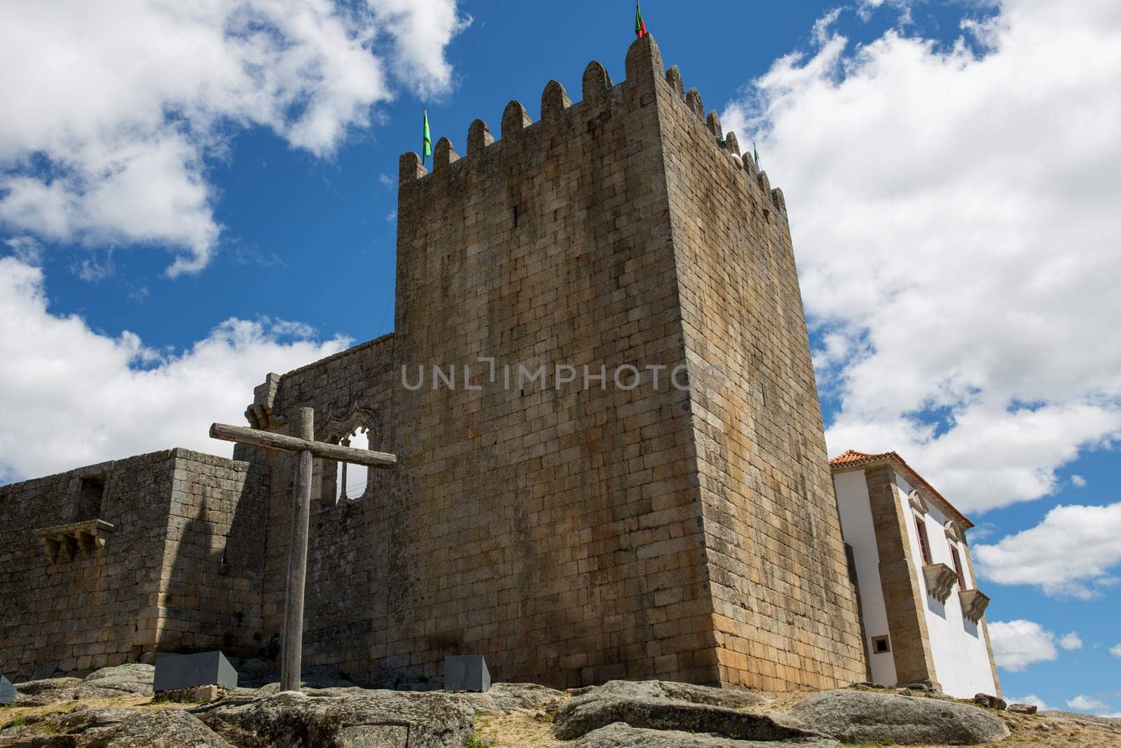 Belmonte castle. Historic village of Portugal, near Covilha