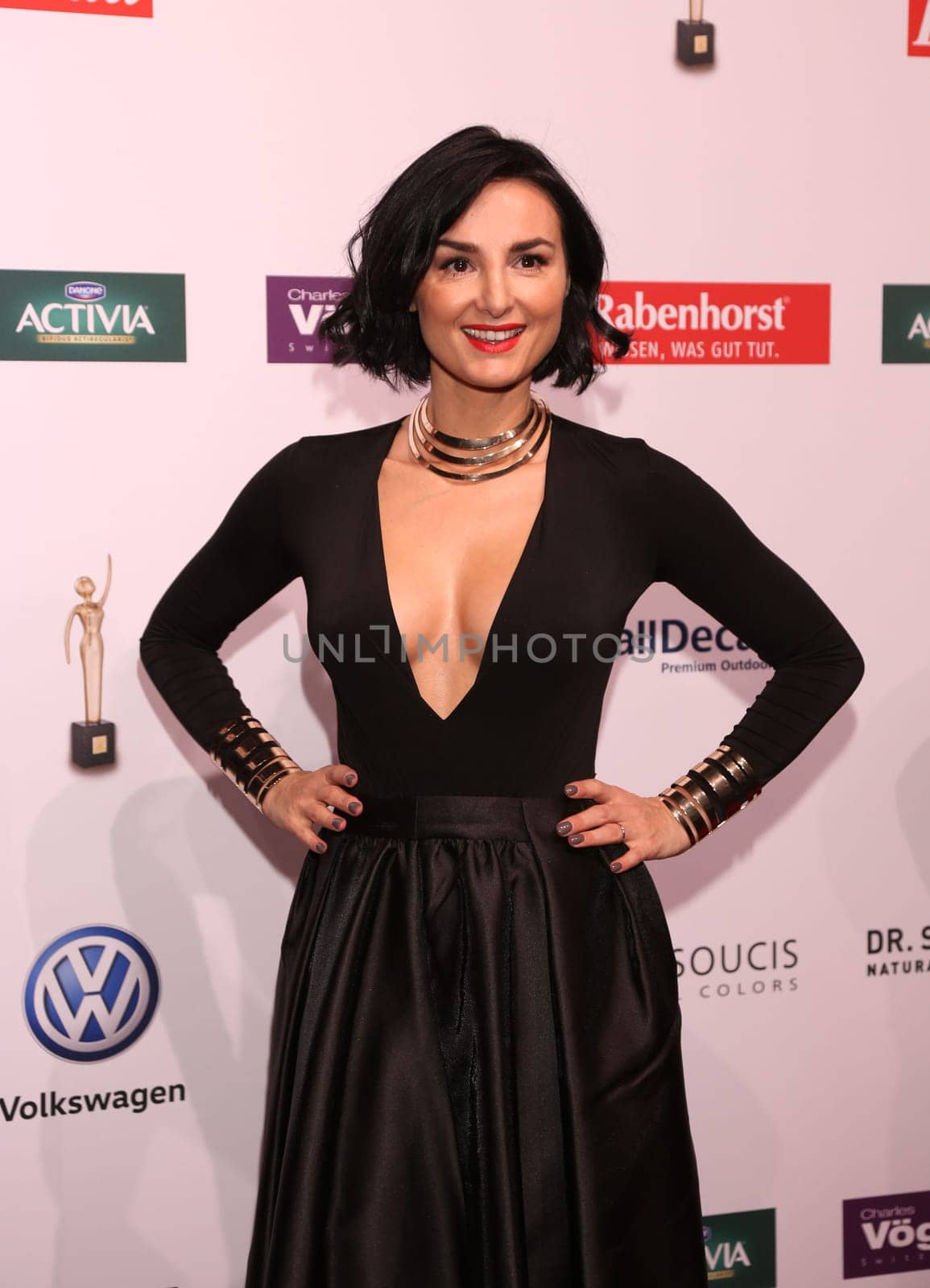 Mimi Fiedler at the 'Goldene Bild der Frau 2016 in Hamburg