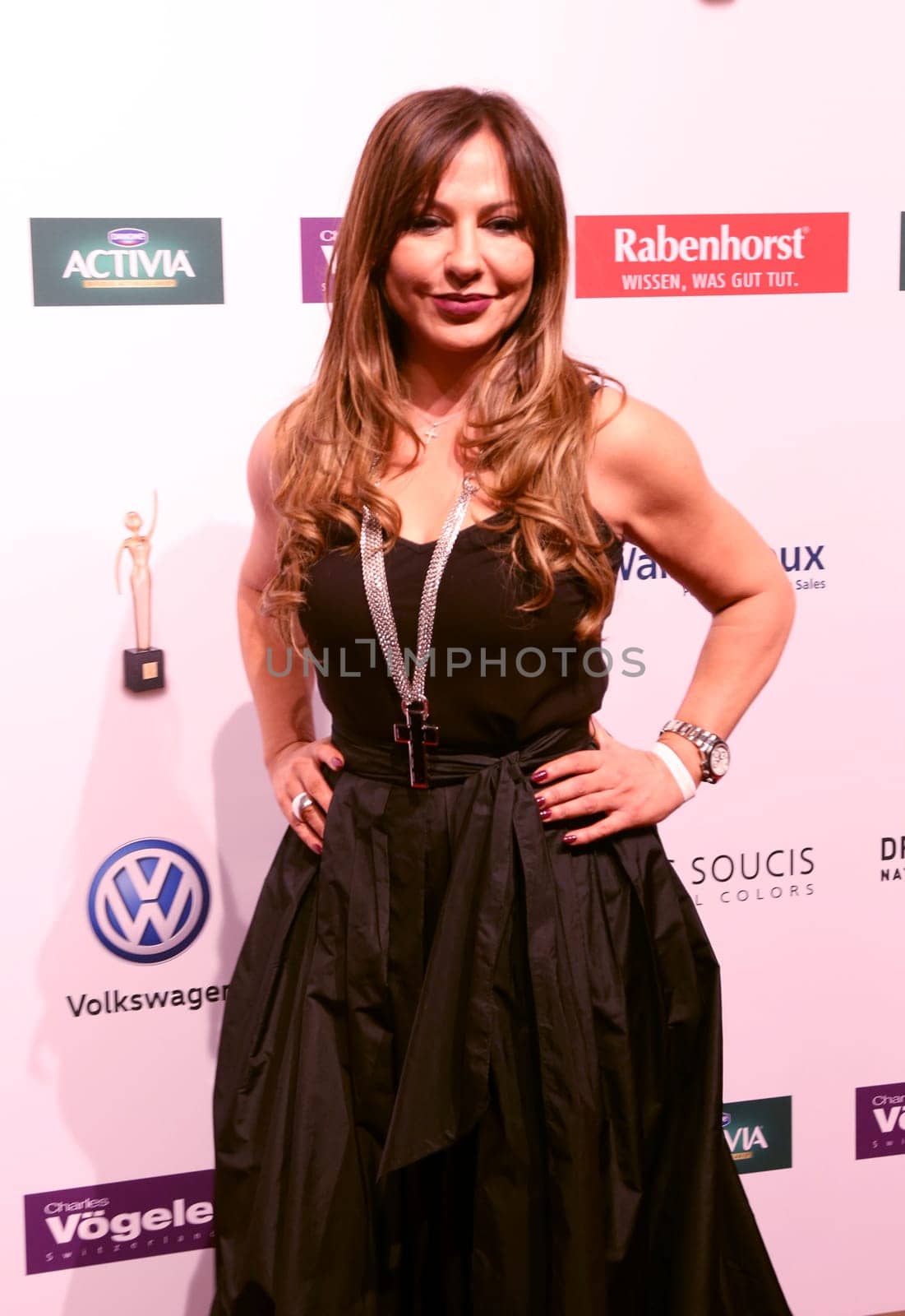 Simone Thomalla ,.at the 10 years GOLDENE BILD der FRAU – the big anniversary gala at the Hamburg Stage Theater