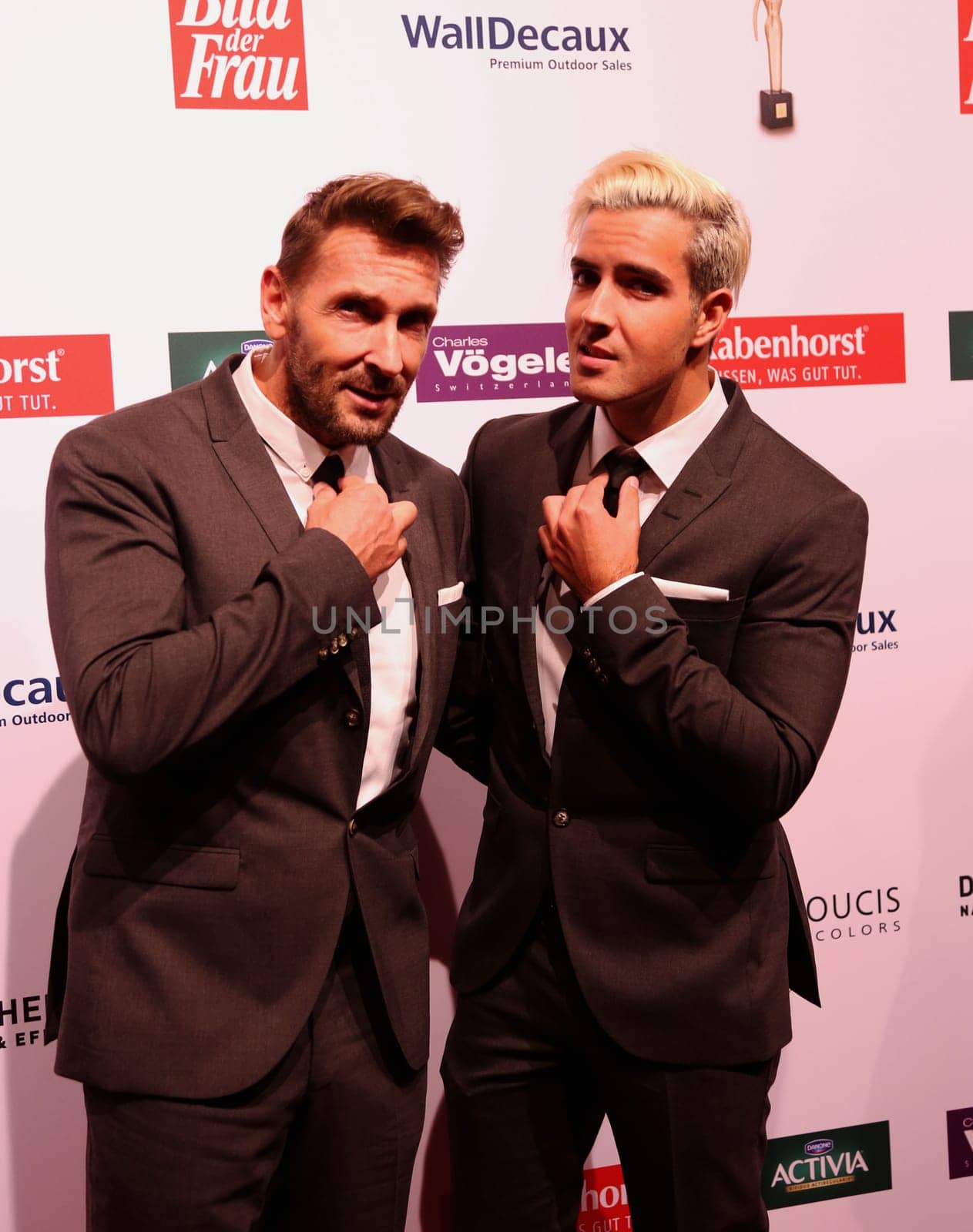 Mark Keller with son Aaron Keller,.at the 10 years GOLDENE BILD der FRAU – die große Jubilaeumsgala at the Hamburg Stage Theater