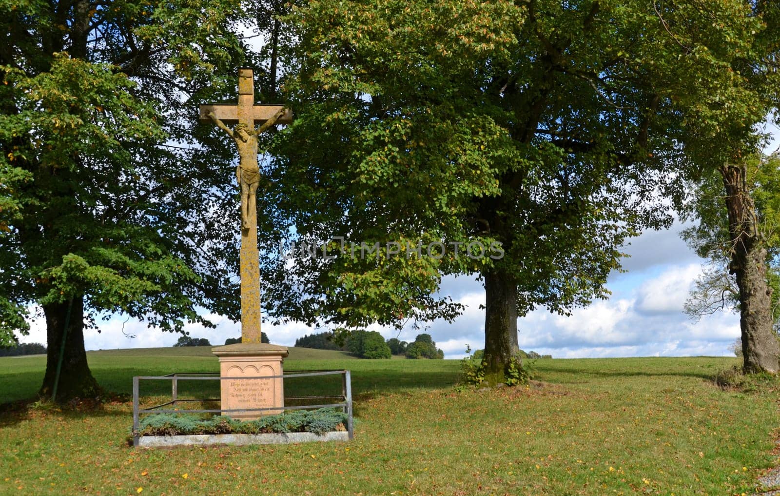 Steinkreuz (Mückenhof/Rhön/Thuringia)