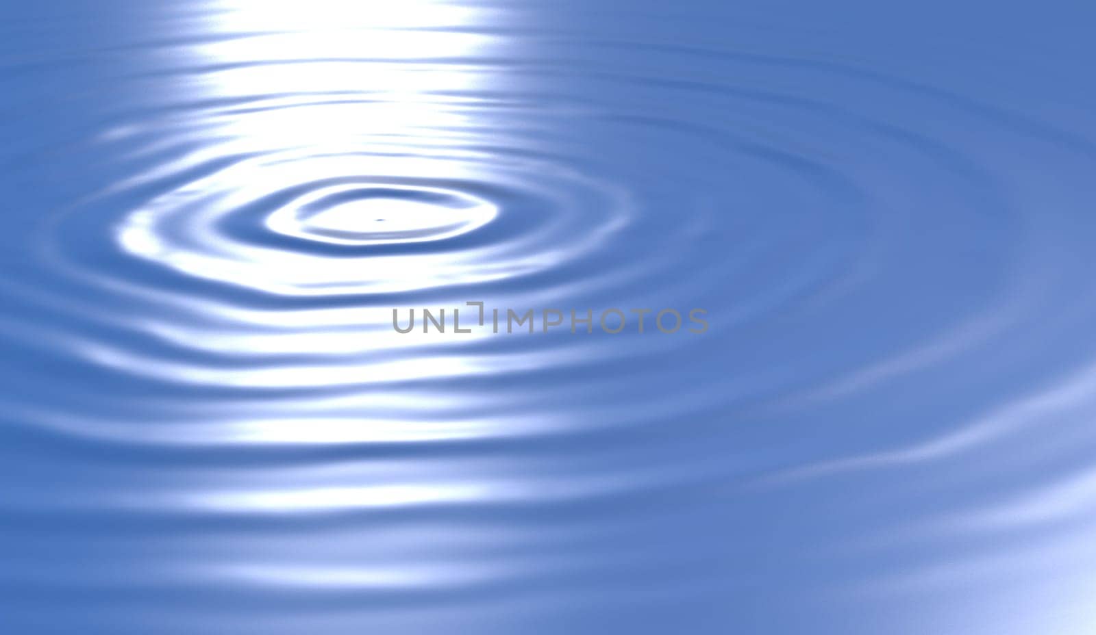 water wave ripples blue color with reflections