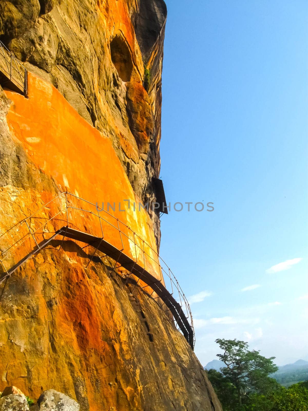 Sigiriya Lion Rock Fortress at Sri Lanka