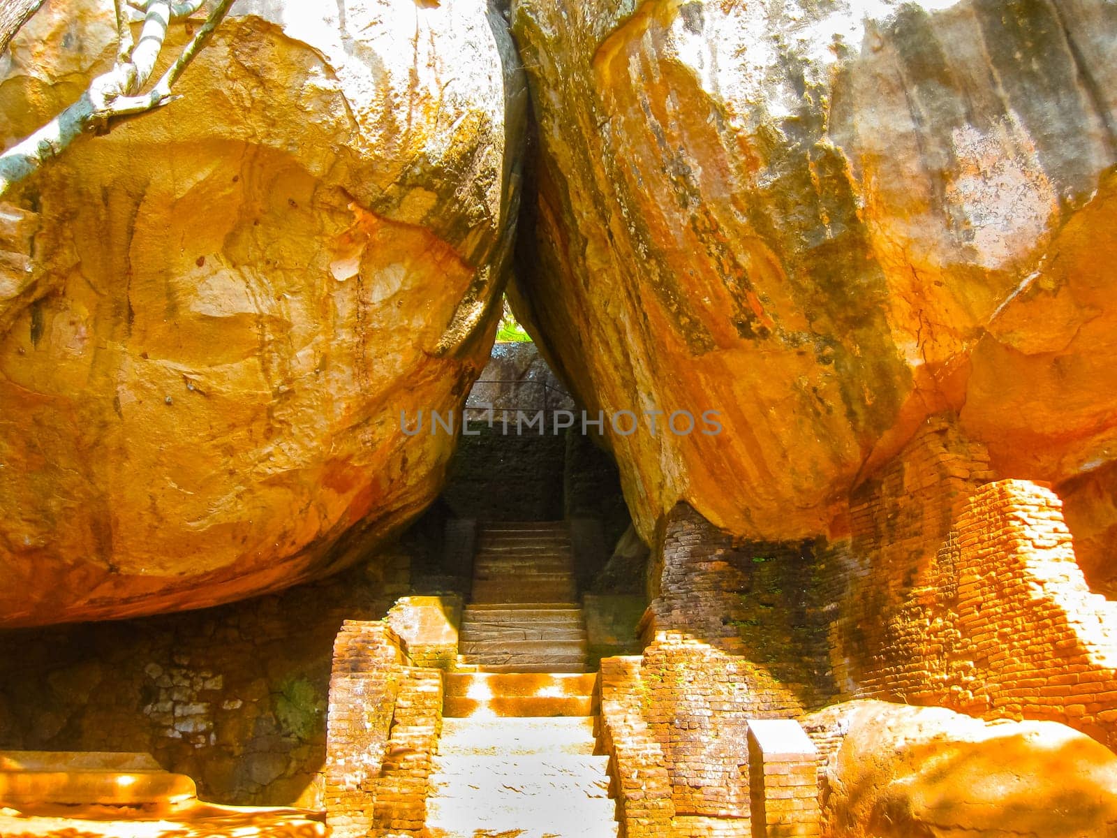 Sigiriya Lion Rock Fortress at Sri Lanka