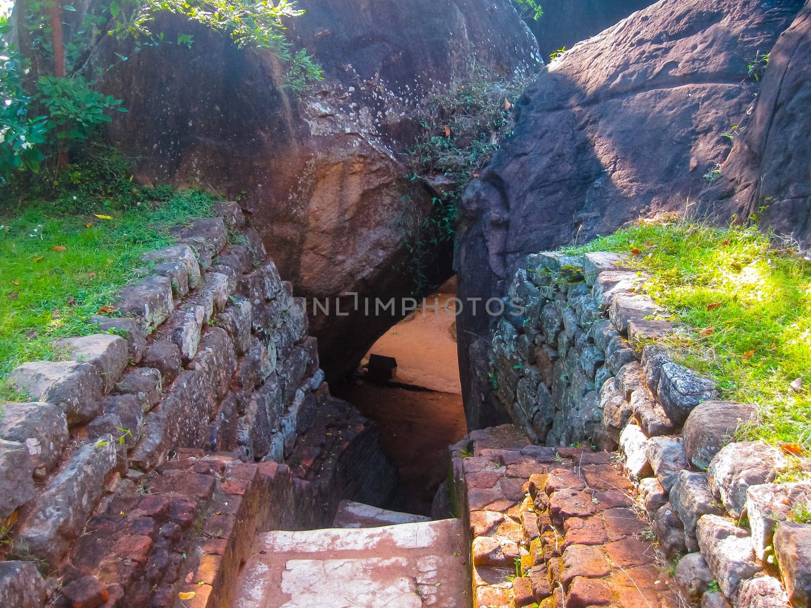 Sigiriya Lion Rock Fortress at Sri Lanka