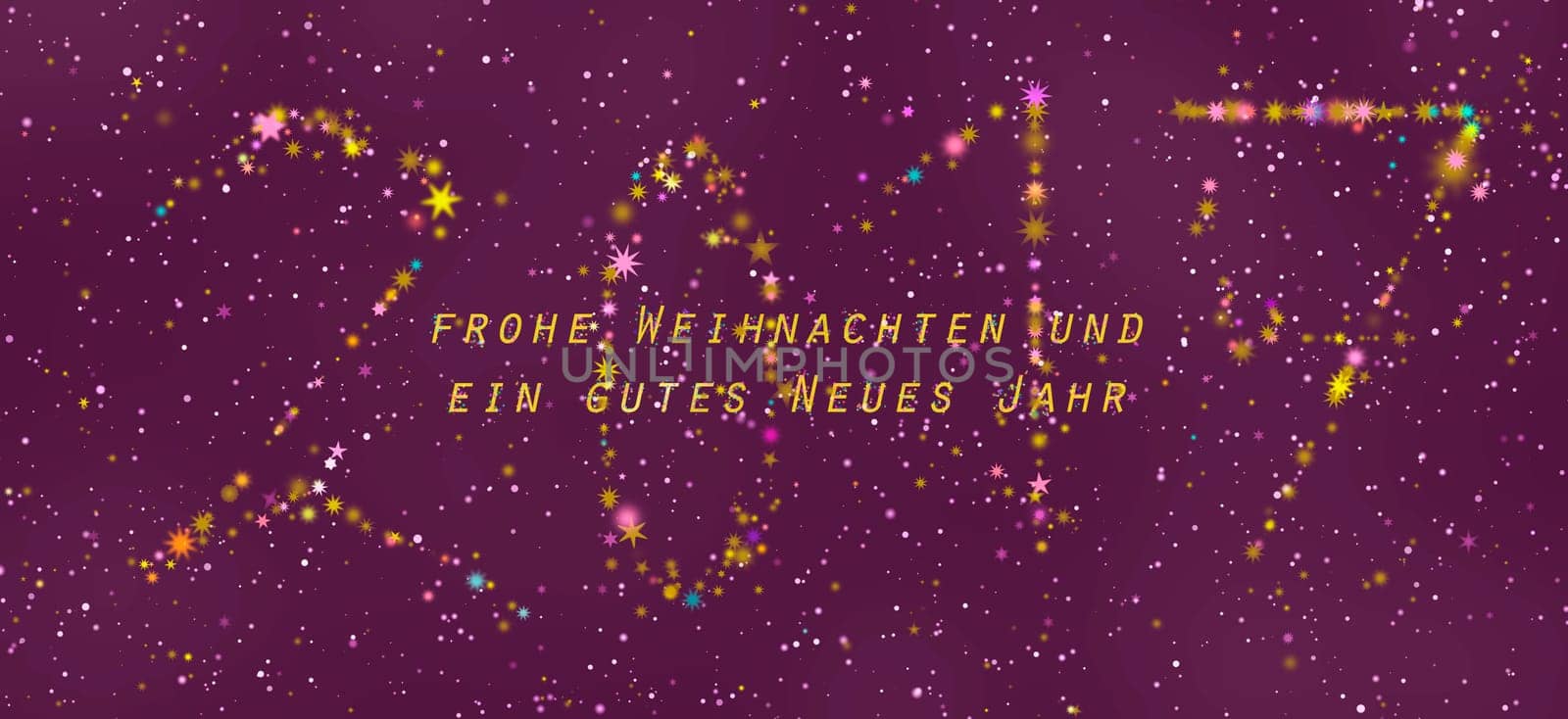 christmas star map design starry sky text