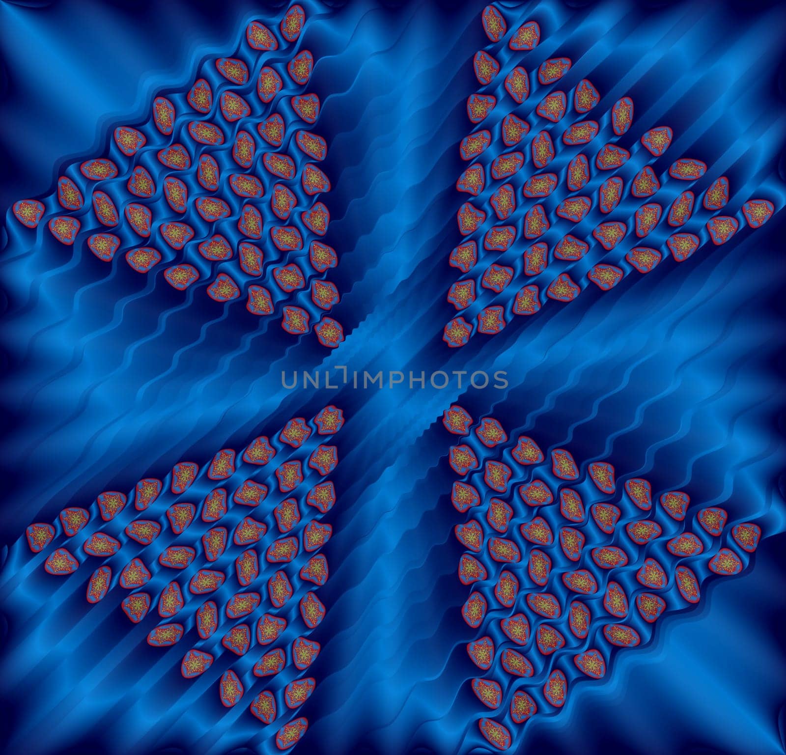 small abstract colored pattern with fine structure