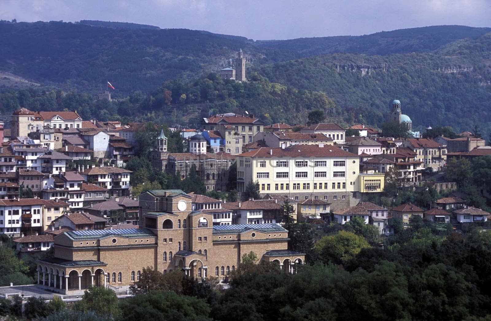 the city of Veliko Tarnovo in the north of Bulgaria in east Europe.