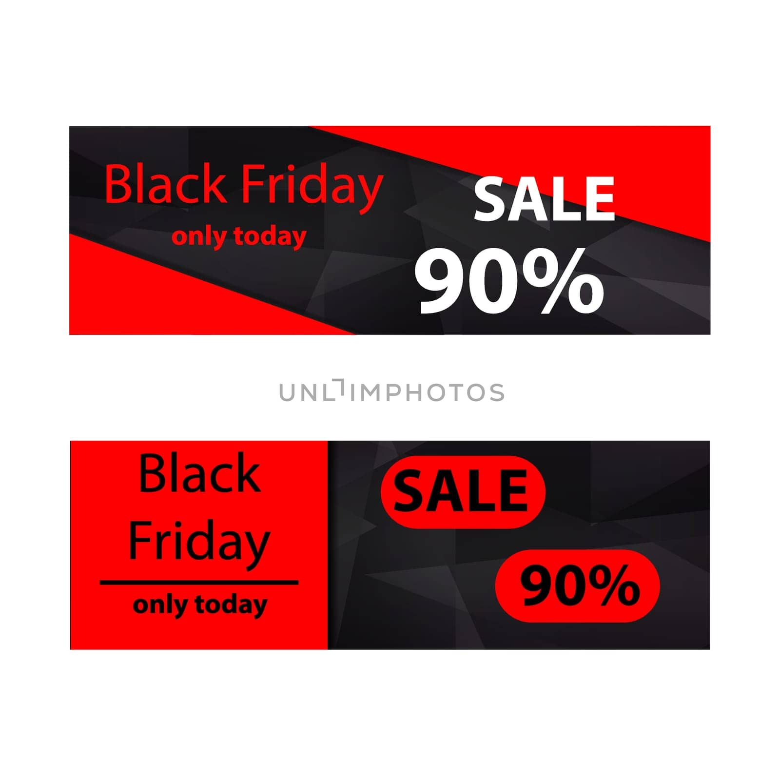 Black Friday sale inscription design template. Black Friday banner. Vector illustration