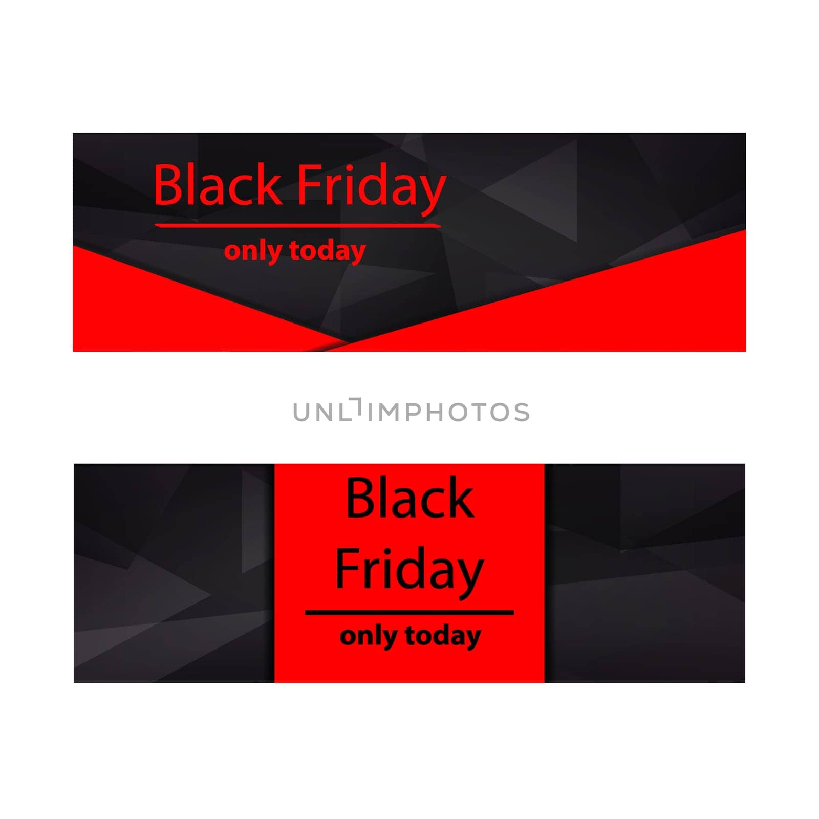 Black Friday sale inscription design template. Black Friday banner. Vector illustration