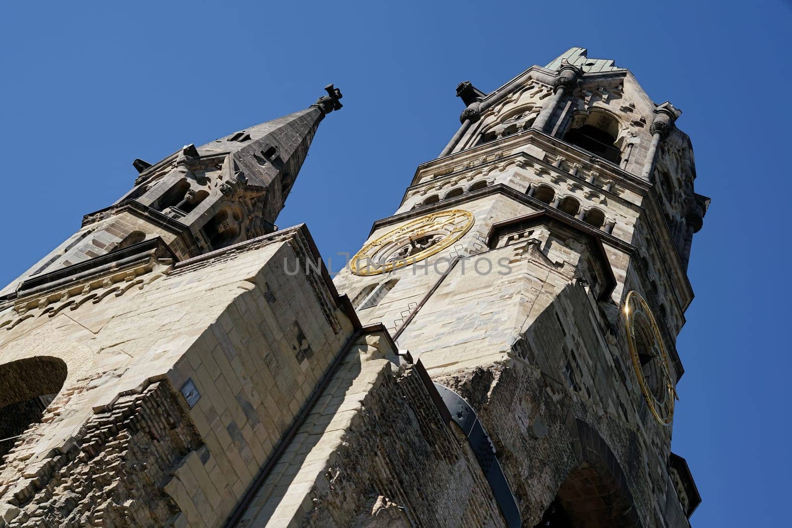 Memorial Church at Breitscheidplatz in Berlin