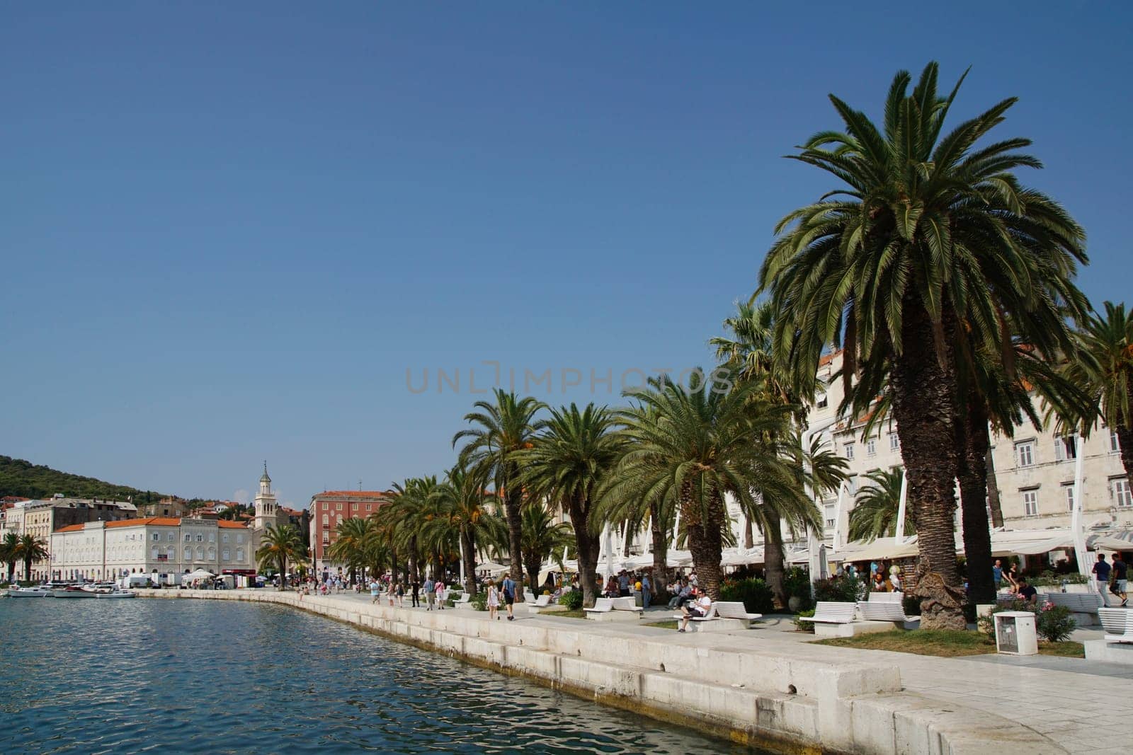 Harbour promenade of Split